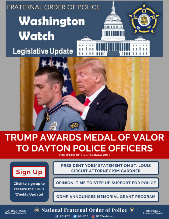 Weekly Update – September 9, 2019