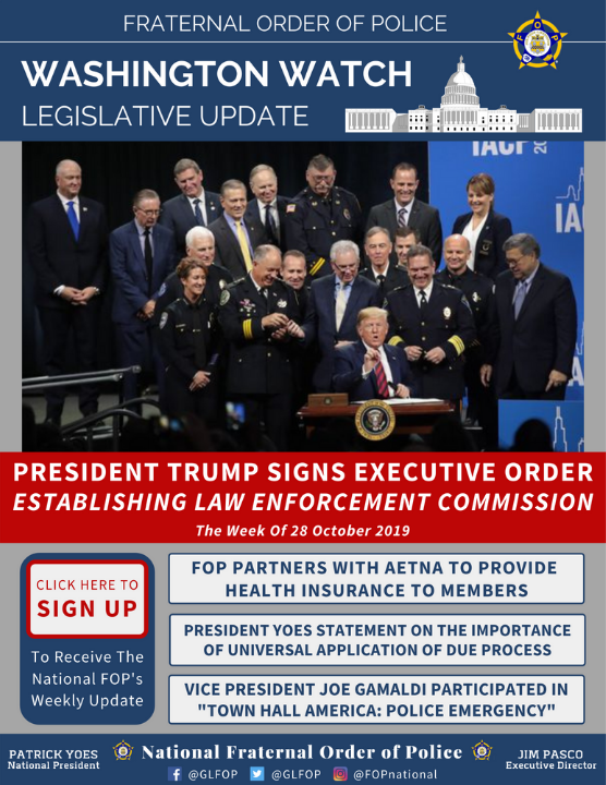 Weekly Update – October 28, 2019
